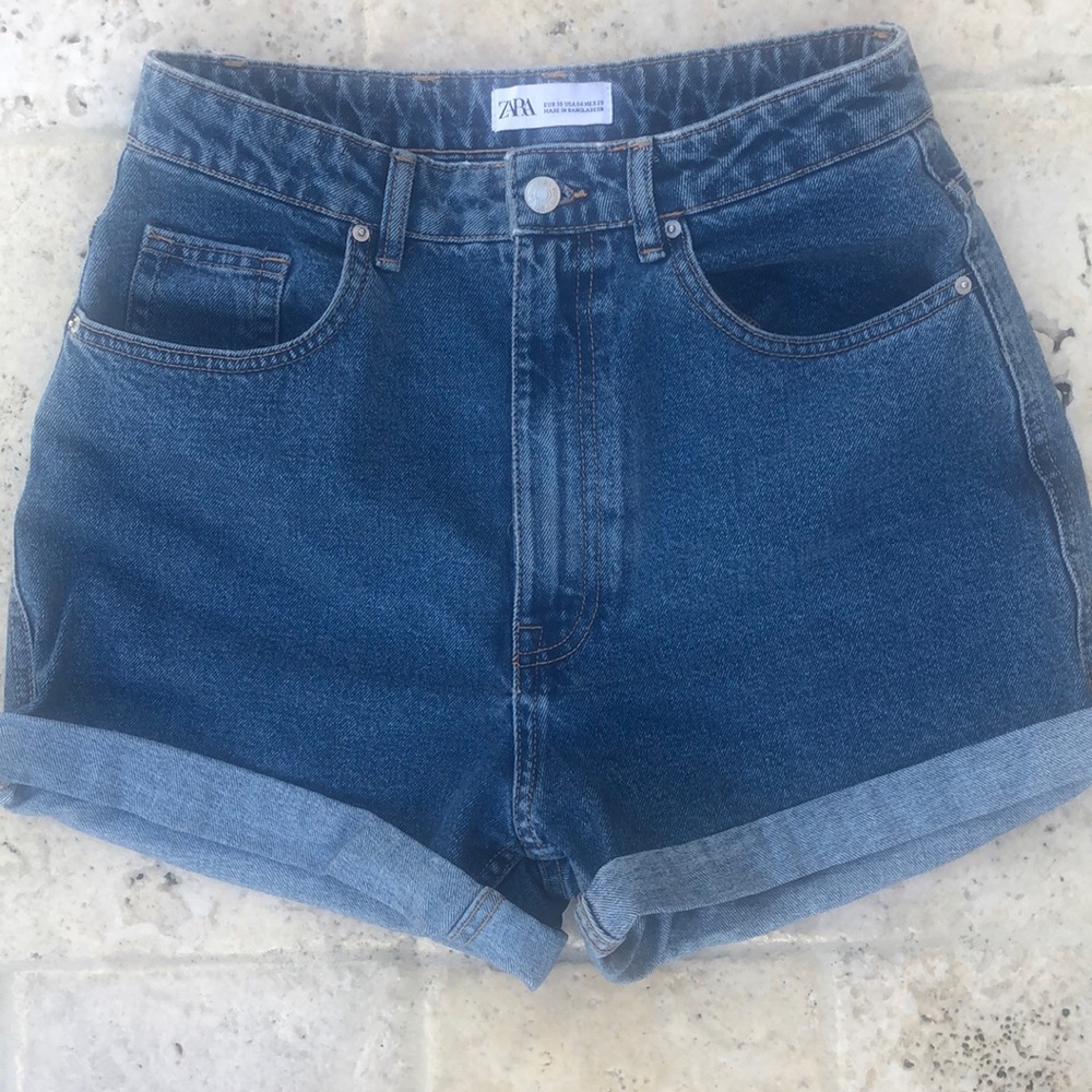 Zara Mom Style Shorts